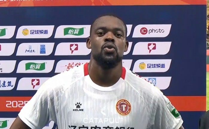 毫无争议！辽宁铁人外援姆本扎帽子戏法，满分当选中甲第9轮MVP